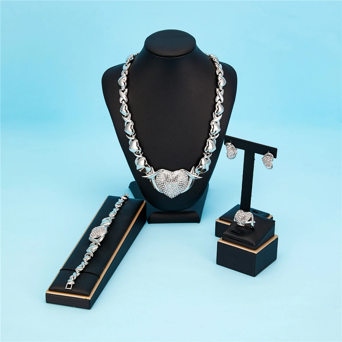 2020 SEP USA hot XOXO šperky, svadobné šperky set pre ženy, módne šperky nastaviť 14k Zlata plátovaného vysokej kvality nevesta šperky set