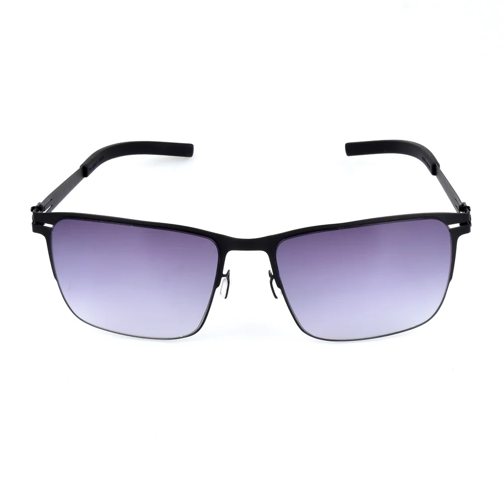 2020 Značky Dizajnér slnečné Okuliare Mužov z Nehrdzavejúcej Ocele, Žiadne Skrutky Slnečné Okuliare s UV400 Ochrana Gradient Farebné Šošovky