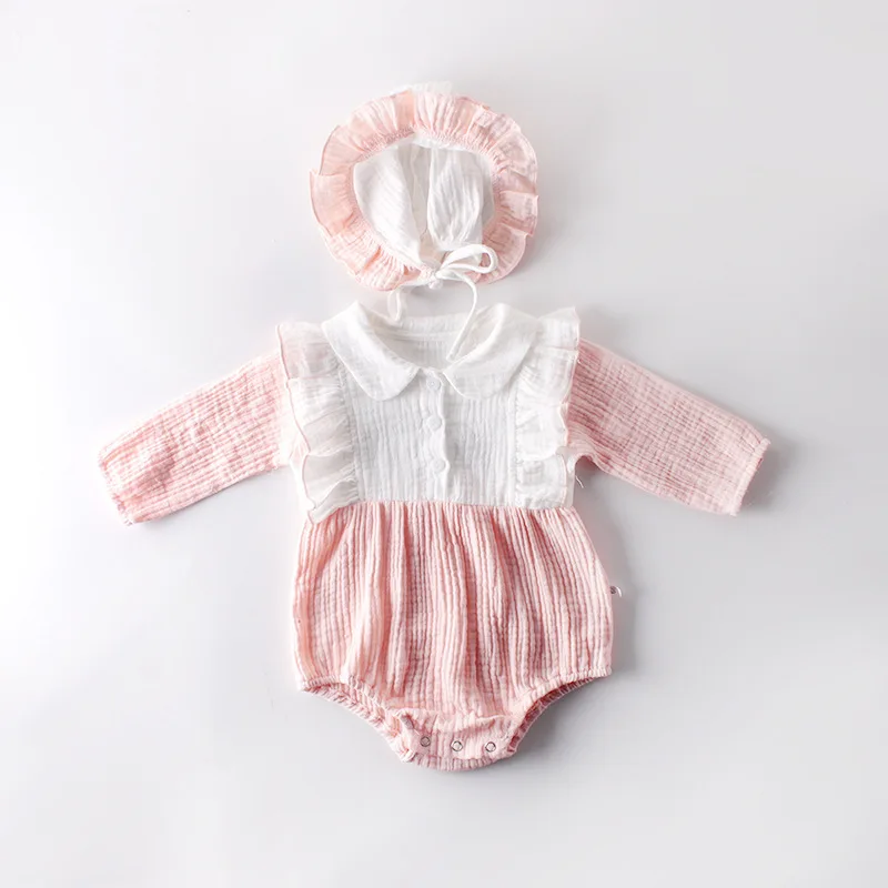 2021 Najnovšie Horúce Predávať dieťa Novorodenca Roztomilý Pohodlná Mäkká, Baby, Dievčatá Oblečenie Kombinézu tlač módne Neformálne Oblečenie Set