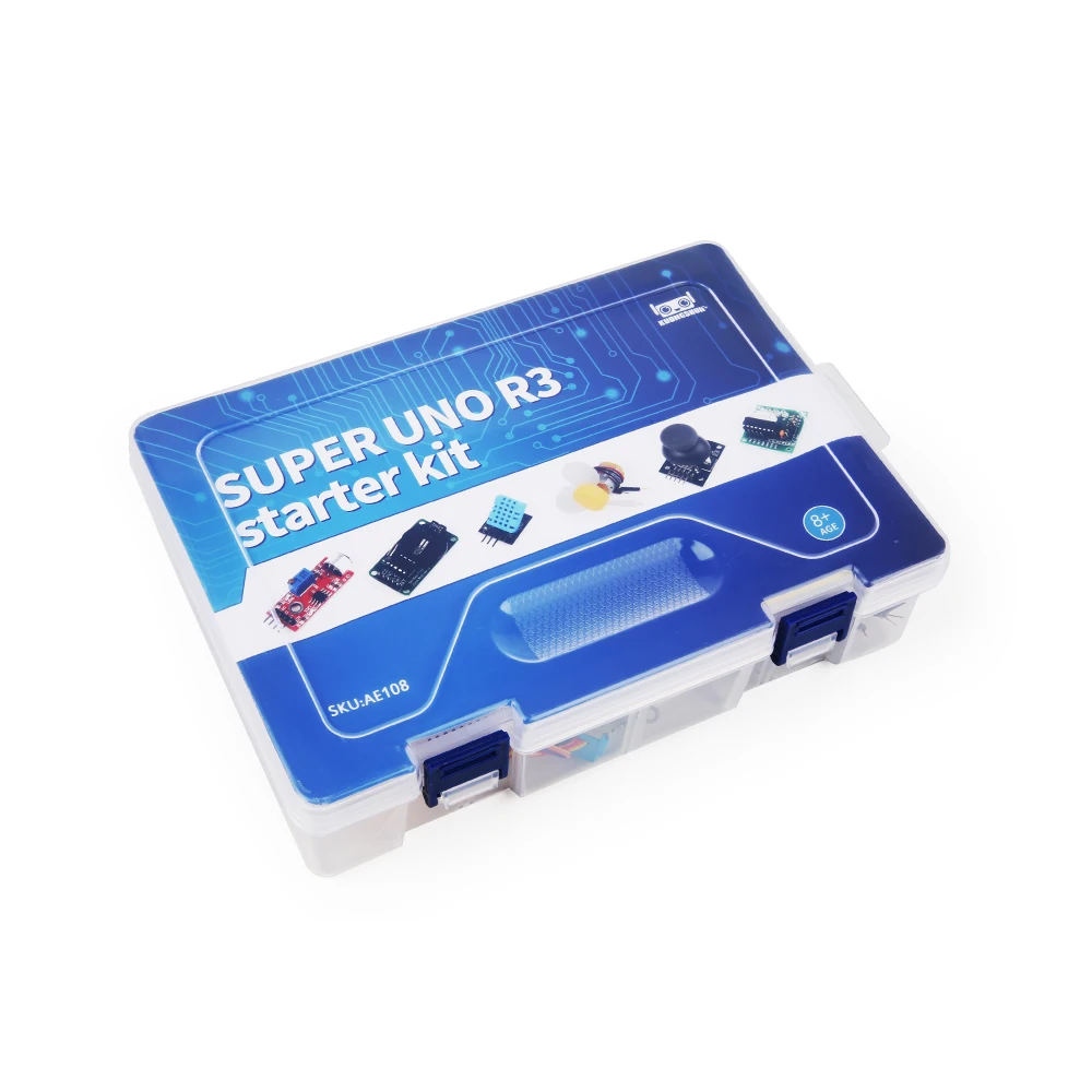 2021 Najviac nákladovo-efektívne DIY Projekt Starter Elektronické DIY Kit S Tutorial Kompatibilný s Arduino IDE UNO R3 CH340