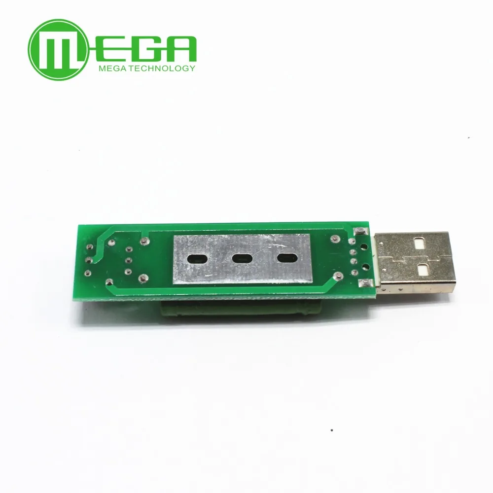 20PCS USB mini vypúšťanie zakončovací odpor 2A/1A S vypínačom 1A Zelená led, 2A Červená led