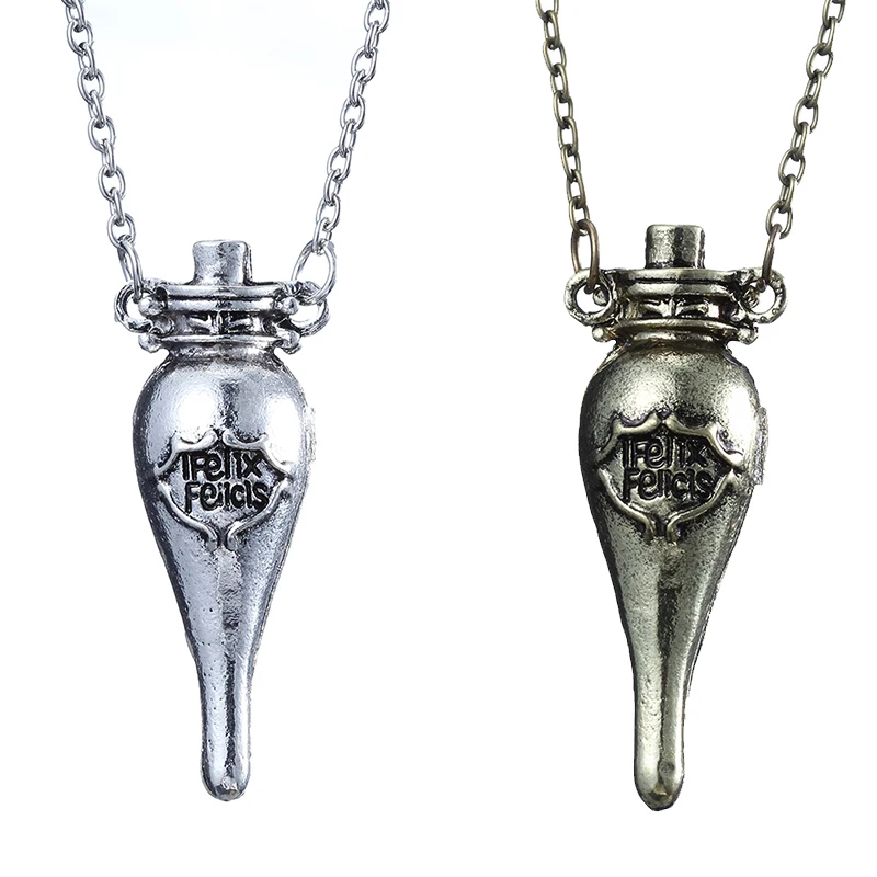 20pcs/veľa Módne Šperky Vintage Charm Potter Felix Felicis Lektvar Fľaša Náhrdelník Prívesok Pre Mužov A Ženy