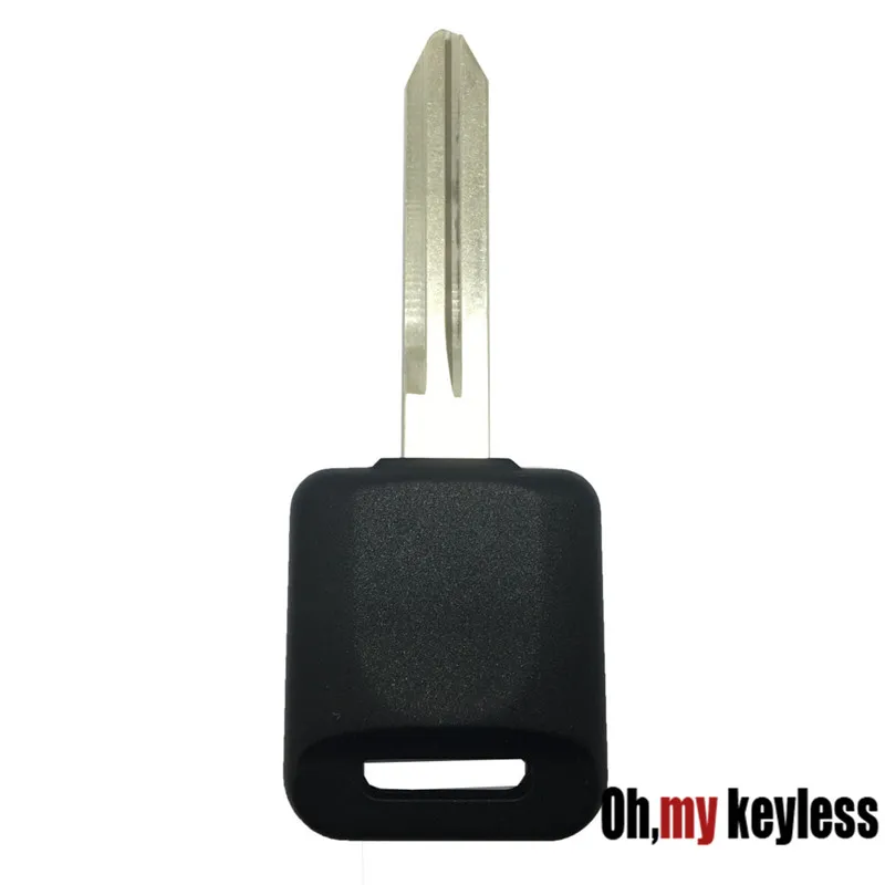 20pcs/veľa transpondér čip tlačidlo shell pre nissan vstup keyless kľúča vozidla prázdne uncut kľúč, kotúč s logom