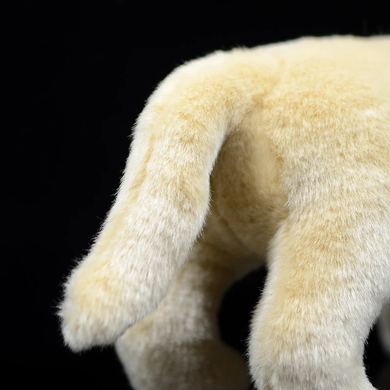 25 cm Realisticky Labrador Retriever Plyšové Hračky Mäkké Šteňa plyšáka Bábiky Reálnom Živote Yellow Dog Hračky Pre Deti, Darčeky