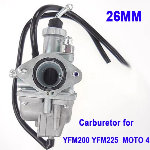 26mm Karburátoru Na Moto Yamaha 4 YFM 200 225 YFM200 YFM225 TRIMOTO 125CC VIETOR