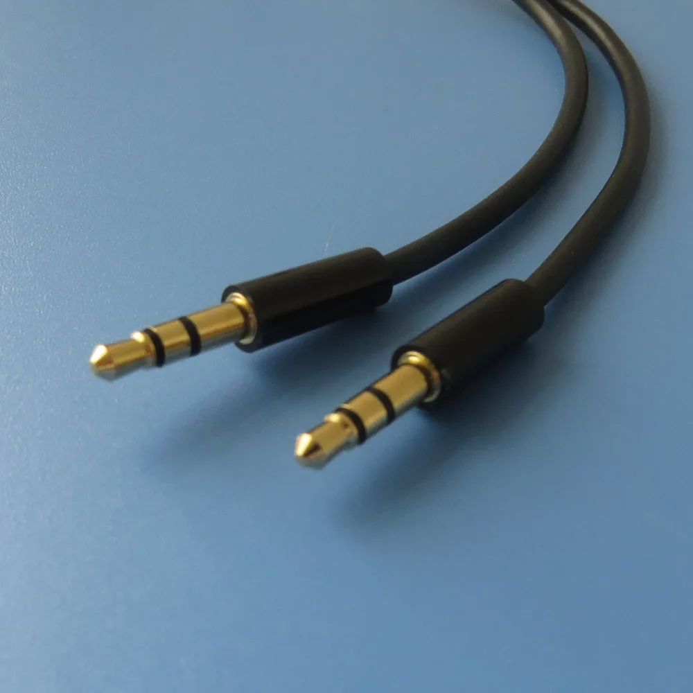 2m 6 3.5 mm AUX POMOCNÉ KÁBEL Samec Samec Stereo Audio Kábel pre PC, MP3 AUTO