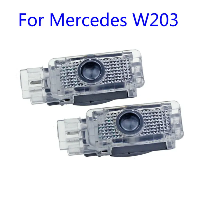 2X Led Dvere Auta Vitajte Svetlo Logo Projektor Laser Na Mercedes Benz C W203 Triedy AMG 2001-2007 SLK CLK SLR R171 R199 W209 W240