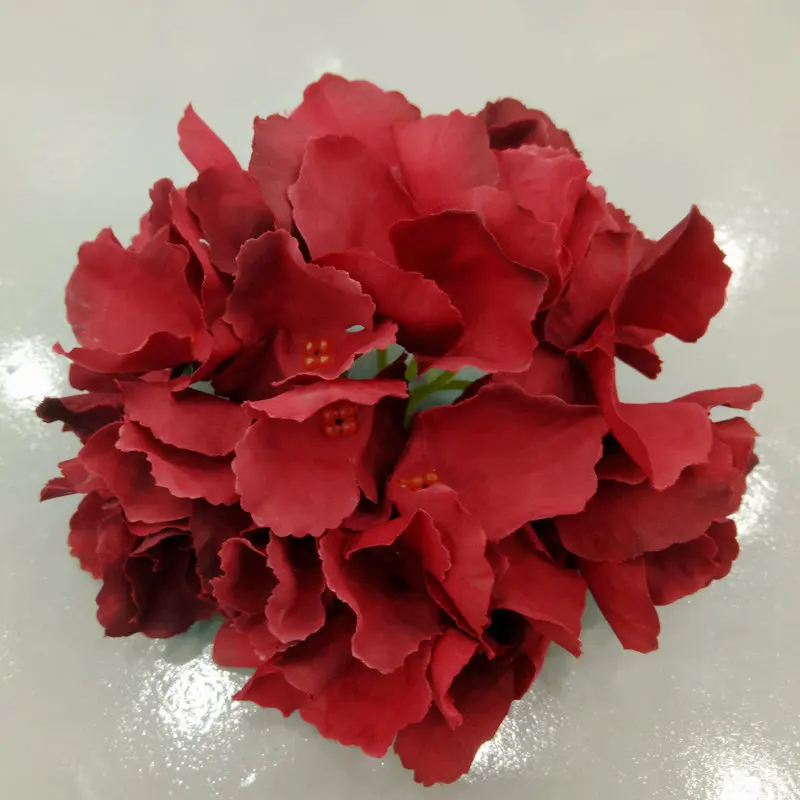 30 kusov vyšívané hodvábnej látky svadobné dekorácie skúmie kvet hlavu činnosť rozloženie Európskej skúmie 1 palice