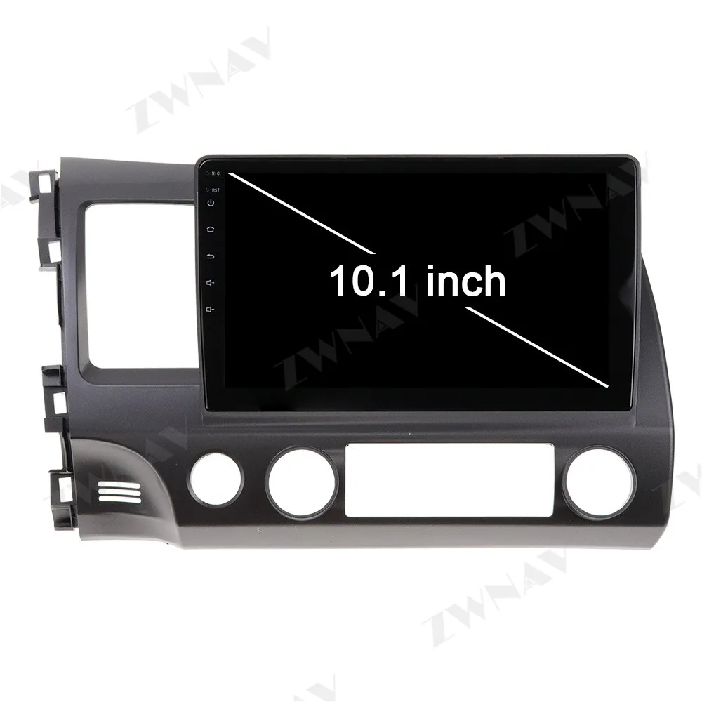 360 Fotoaparát DPS Android 10.0 Auto Multimediálny prehrávač Pre Honda Civic 2006 roky 2007-2012 audio rádio stereo GPS navigácie IPS vedúci jednotky