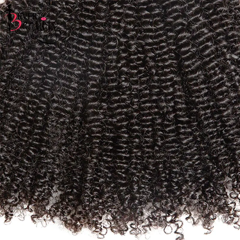 3C 4A Kinky Afro Kučeravé Clip In Ľudské Vlasy Rozšírenia Brazílsky Remy Vlasy Ľudské Prírodné Clip In Vlasy Zväzok Niekedy Krása