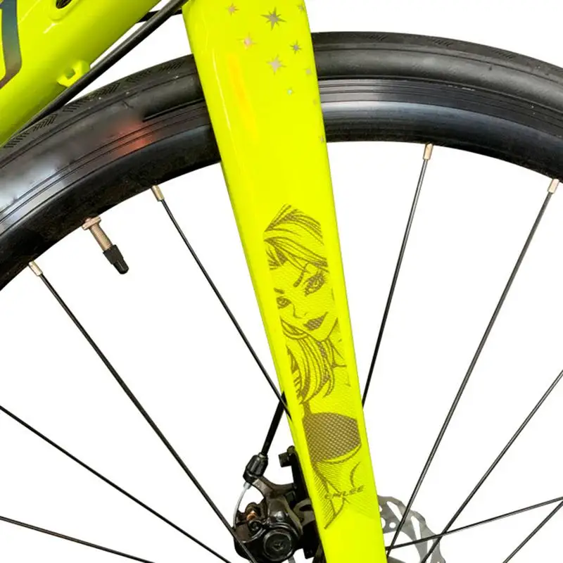 3D Cestný Bicykel Paster Rám Poškriabaniu-Odolný Chránič MTB Bicykel Najlepšie Lepidlo Snímateľný Nálepky Protišmykových Push Stráže Rám Kryt