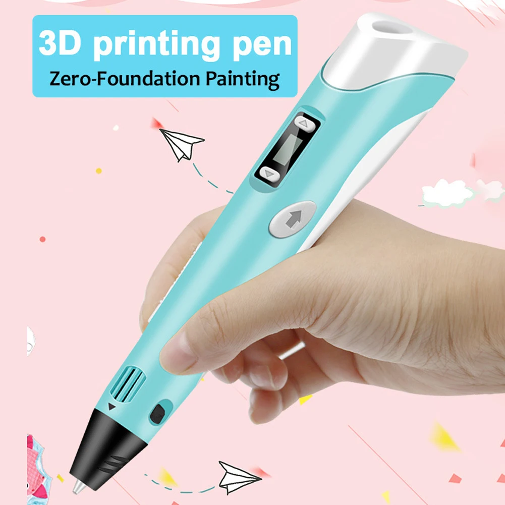 3D Tlač Pero Deti DIY Graffiti Maľba Pero s ABS/PLA Vlákna Maľba Kresba Štetcom