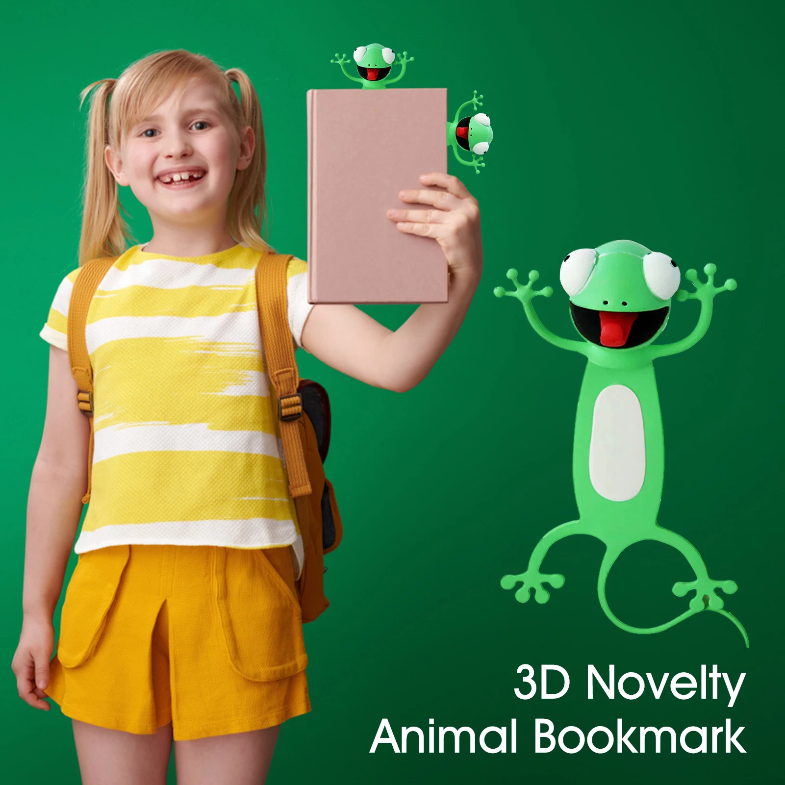 3D Zvierat Záložku Šialený Novinka Záložky pre Deti, Študentov, 3D Stereo Cartoon Krásne Zviera Záložku Roztomilé Mačka, Králik Vtipný Darček