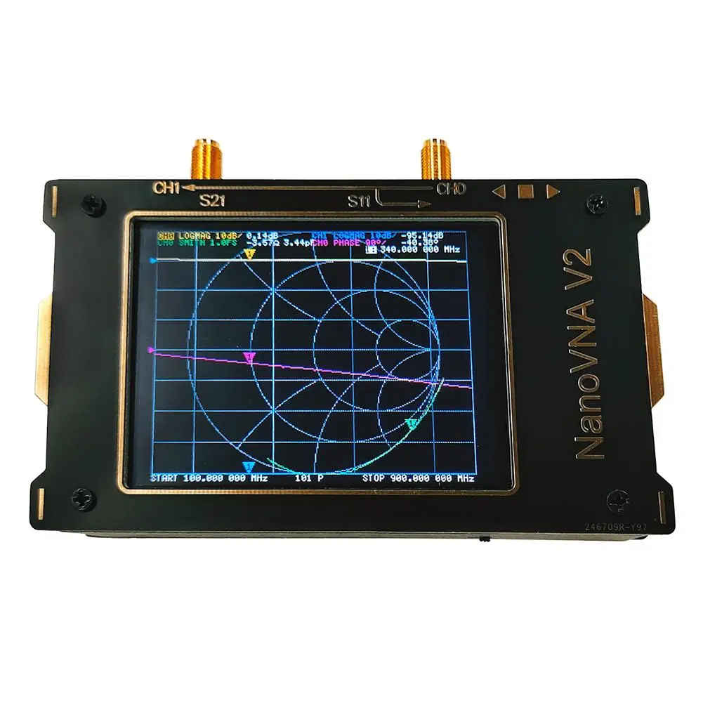 3G S-A-A-2 NanoVNA V2 Vektor Siete Analyzátor Digitálny LCD Nano VNA Tester MF HF a VHF UHF USB Logika Anténny Analyzátor Stojatej Vlny