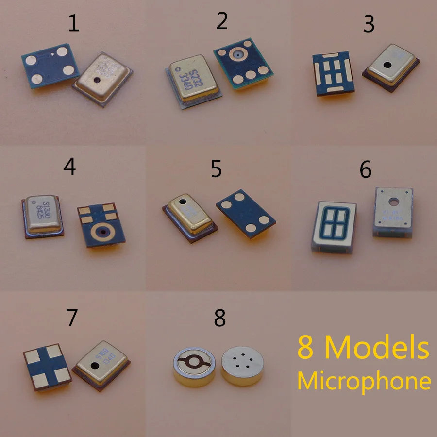3KS Každý Model Celkom 24PCS Mikrofón Vnútorné MIC Opravy Pre Samsung pre Nokia, HTC, Motorola fori Xiao Pre Lenovo