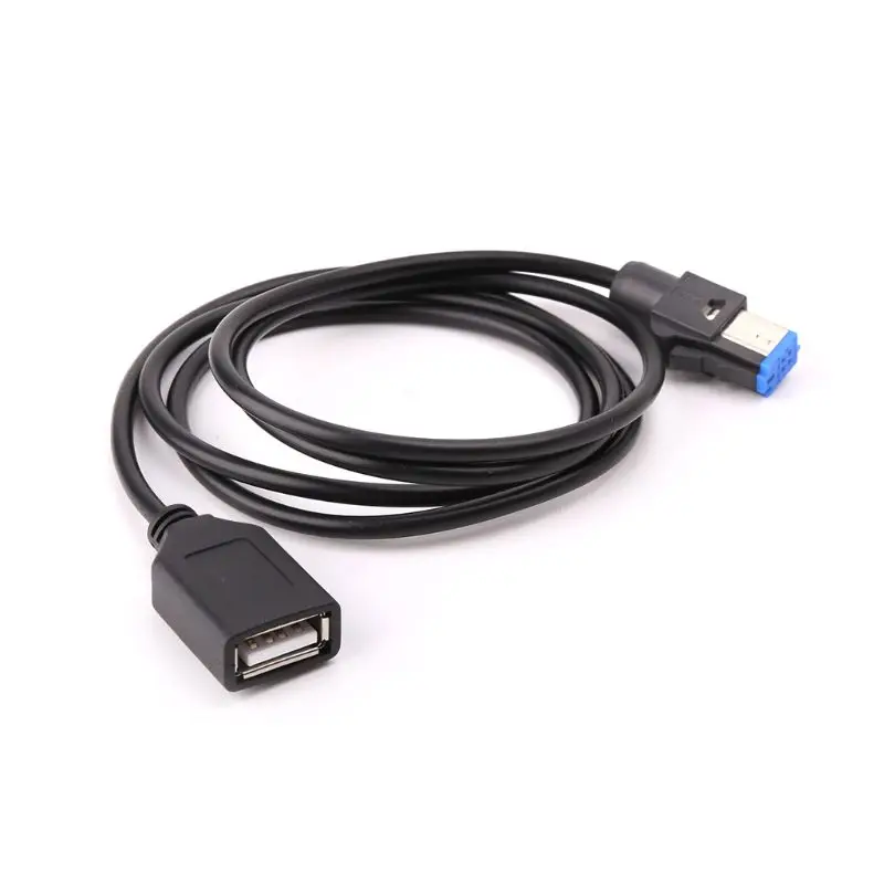 4-pin Auta, USB Kábel, Adaptér, Predlžovací Kábel pre nissan Teana Qashqai Rádio Prehrávač E7CA