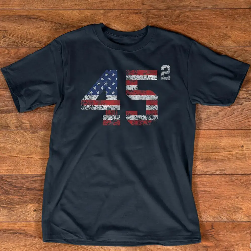 45 Druhú Trump 2020 Druhý Termín USA Vintage T-Shirt Najlepšie 2020 Darček Pre Priateľov Tričko Mikina Hoodies