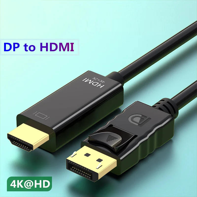 4K Displayport DP-HDMI 1080P pomer Mužov a Žien Display Port, HDMI Kábel usb Prevodník Pre PC Projektor Displayport na HDMI Adaptér