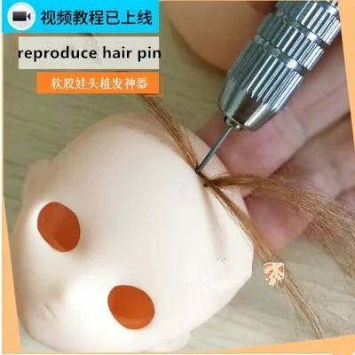 4pcs/set bábika parochňu nástroj ihly BJD bábika blyth zmeniť nástroje plemeno vlasy kolíky bábika príslušenstvo ob reprodukovať vlasy urob si sám