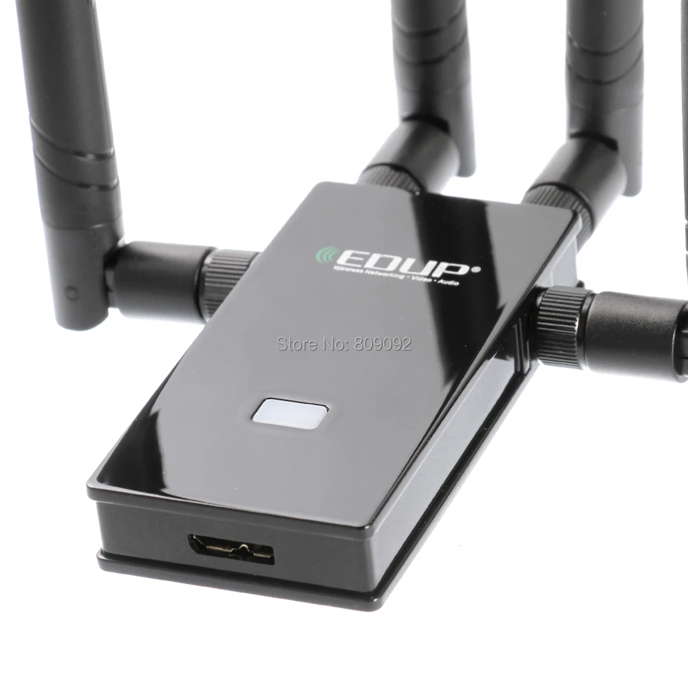 5 ghz usb wi-fi adaptér 1900mbps 802.11 ac dlhé vzdialenosti wifi prijímač 4*6dBi antény Dual Band USB 3.0 Ethernet Adaptér
