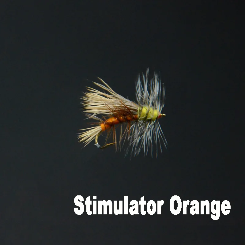 5 ks 10#-12# Stimulátor ísť na atraktor veľkých suchých mušiek 4styles vysokej plávajúce lietať imitujúcich caddis/stonefly fly rybárske muchy