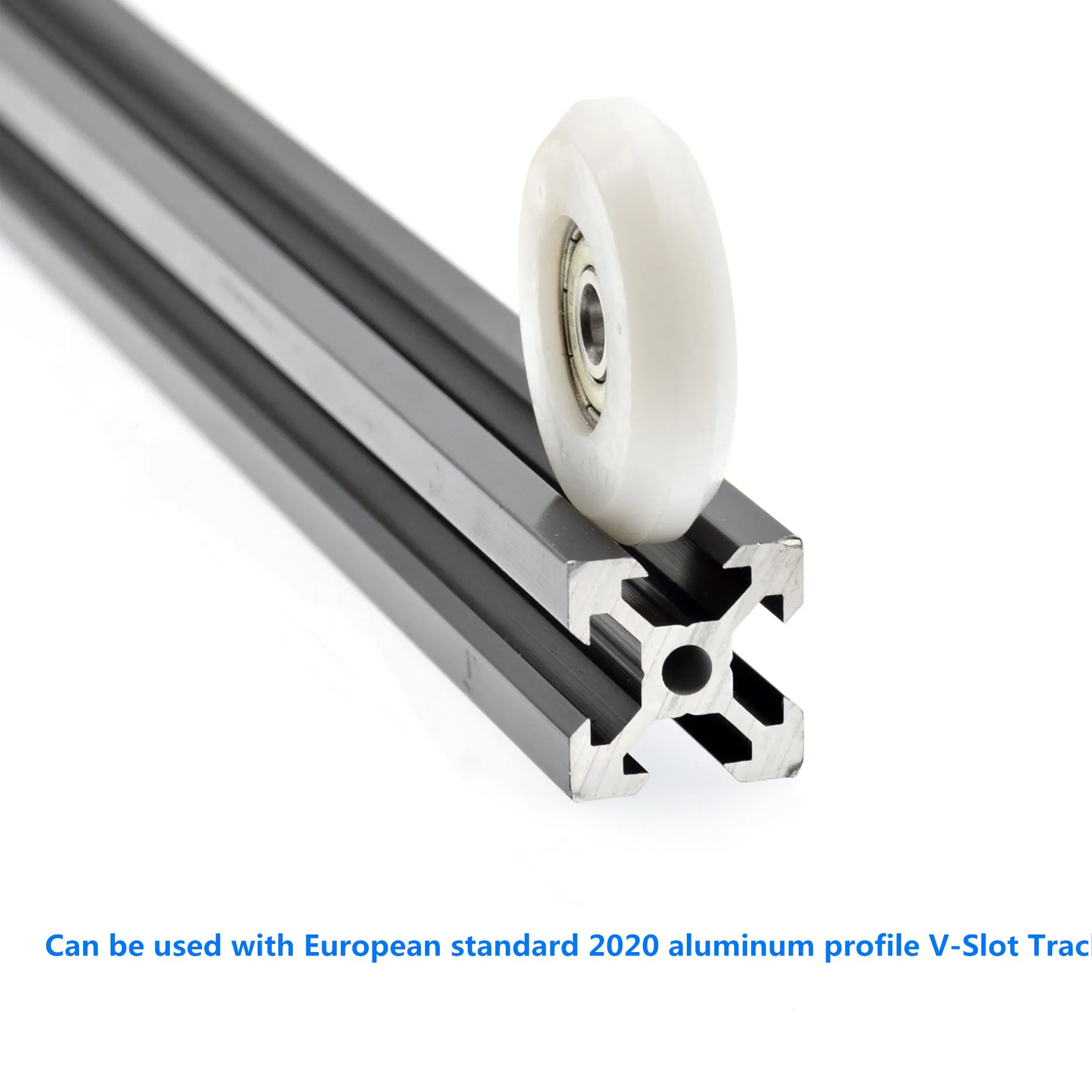 5 ks lakoplastových ložisko kladka 626ZZ koľajových kolieskom 3D tlačiarne Eurokódu 2020 sledovať hliníkový profil sprievodca koliesko 6*36*9