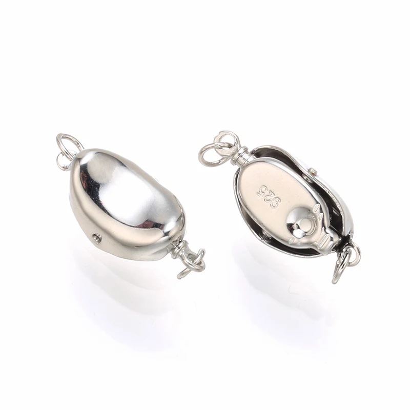 5 ks Medi ingot tvar spona oko-spájať perlový Náramok elegantné pracky lock Konektor Pre Šperky Robiť