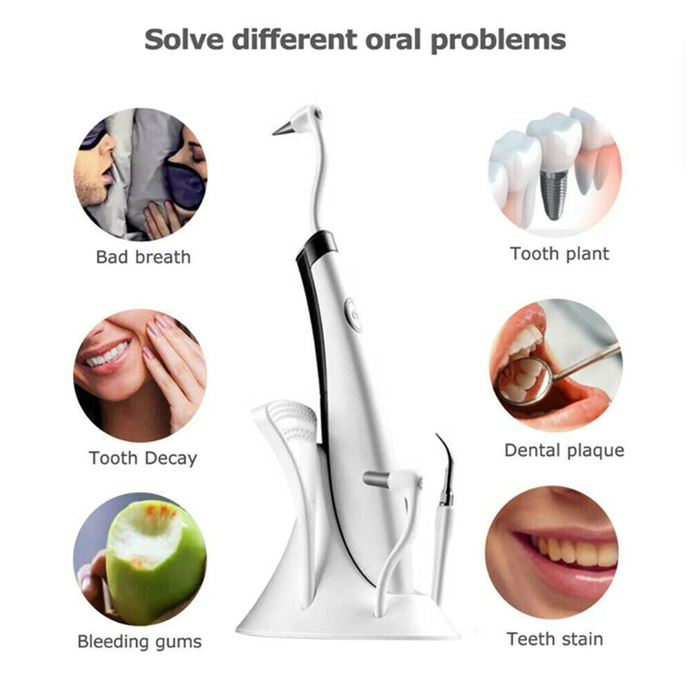 5 V 1 Elektrické Sonická Zubná Scaler Zubnému Kameňu Odstraňovač Čistič Škvŕn Zubného Kameňa Nástroj Stomatológia, Bielenie Zubov, Ústnej Hygieny