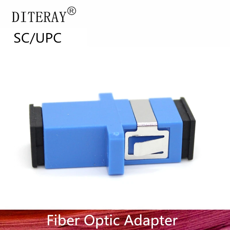 50/100/200pcs SC UPC Simplexný režim optický Adaptér SC Optického vlákna spojka SC Fiber príruby SC UPC konektor