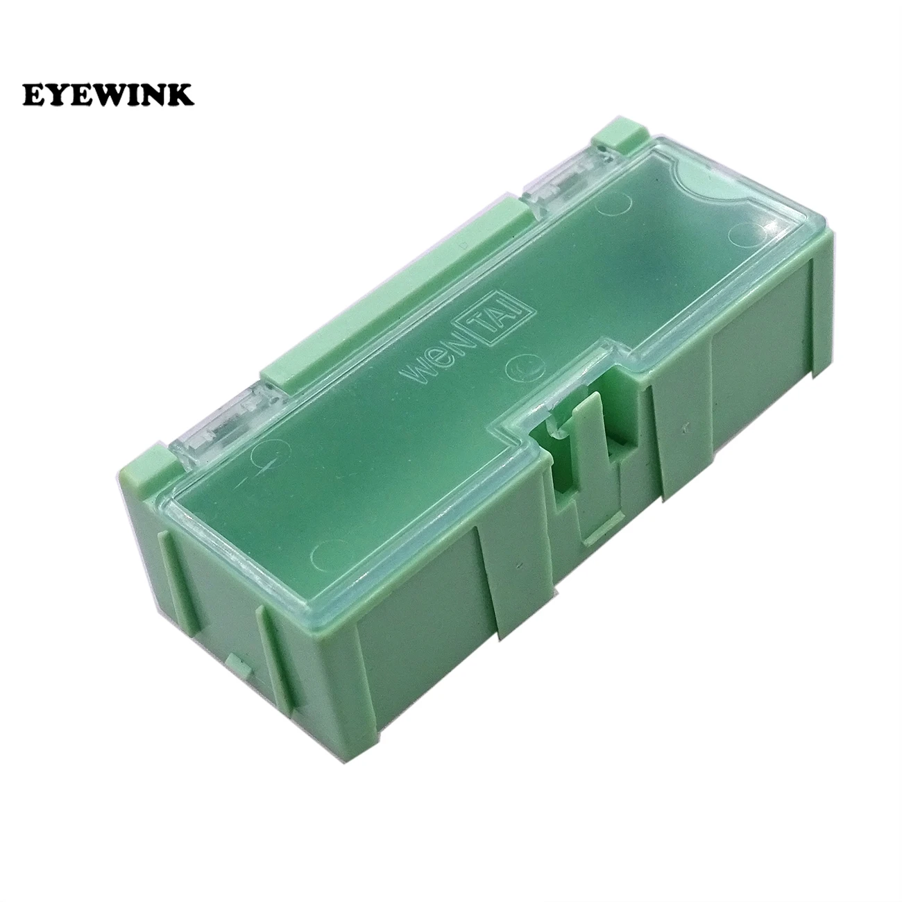 50pcs Plastové Mini SMD Komponent Úložný Box s 2#- farba náhodný