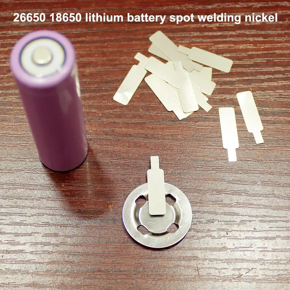 50pcs/veľa 26650 lítiové batérie, pozitívne spp poniklovaná oceľ bodové zváranie niklu kus pripojenie kus z nerezovej ocele SPCC