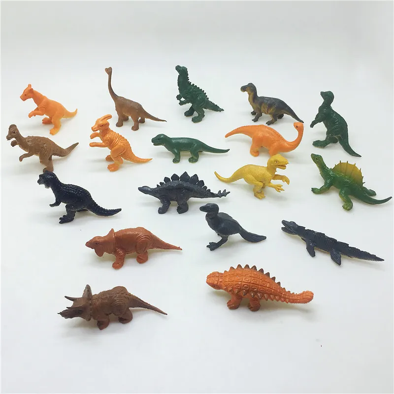 50pcs/veľa Mini Zvierat, Dinosaurov Simulácia Hračka Jurský Hrať Dinosaura Model Akčné Figúrky Klasické Antické Zbierky Pre deti