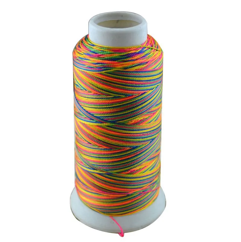 5500D Multicolor vysokopevnostnej Nylon Šijacie Nite, Vyšívacie Stroj Niť Priemyselných Nití Pre Ručné Textílie DIY Príslušenstvo