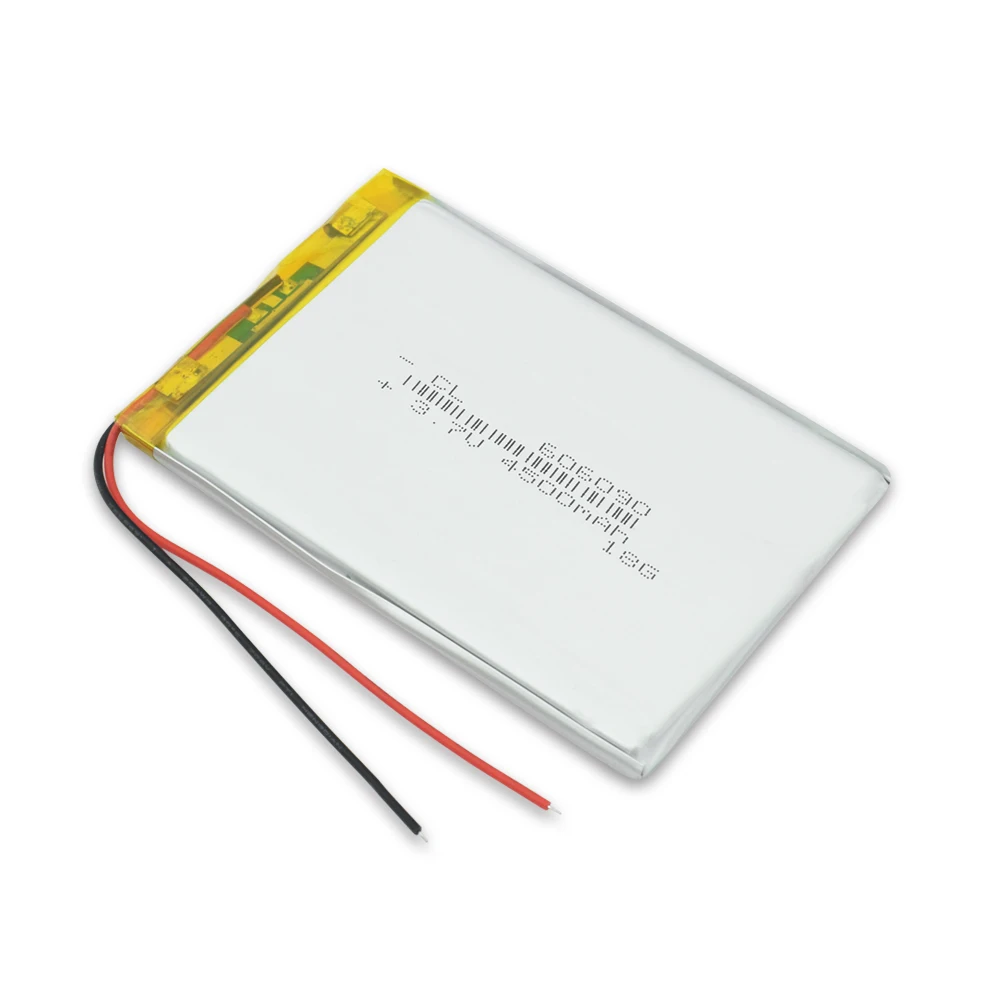 606090 3,7 V 4500mAh Li Výmena Batérie Li-Po Lítium Li-polymérová Batéria Náhradná Pre Tablet DVD E-book