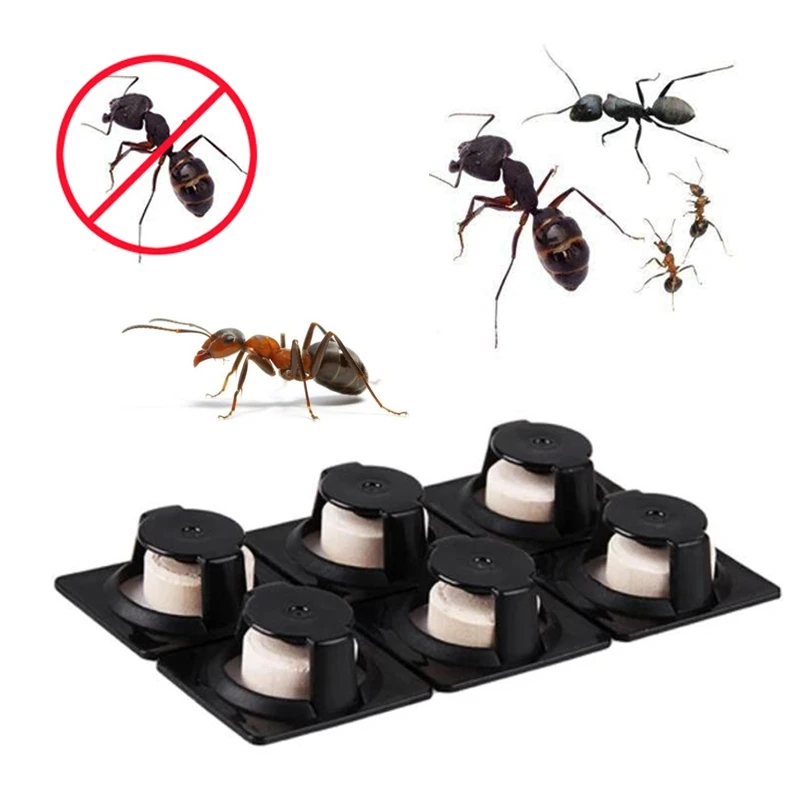 6Pcs/Veľa Ant Agent Ant Zabíjanie Prášok Návnadu Mravce Odpudzujúce Repeller Pasce Vrah prípravky na Kontrolu Škodcov Zničiť Ant Hexapod Pešti Zabiť Návnad