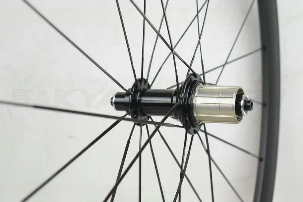 700 C cestný bicykel predné 38mm zadné 50mm uhlíka kolesá Bitex R13 hub Powerway R13 hub clincher rúrkové bezdušové uhlíka kolesá