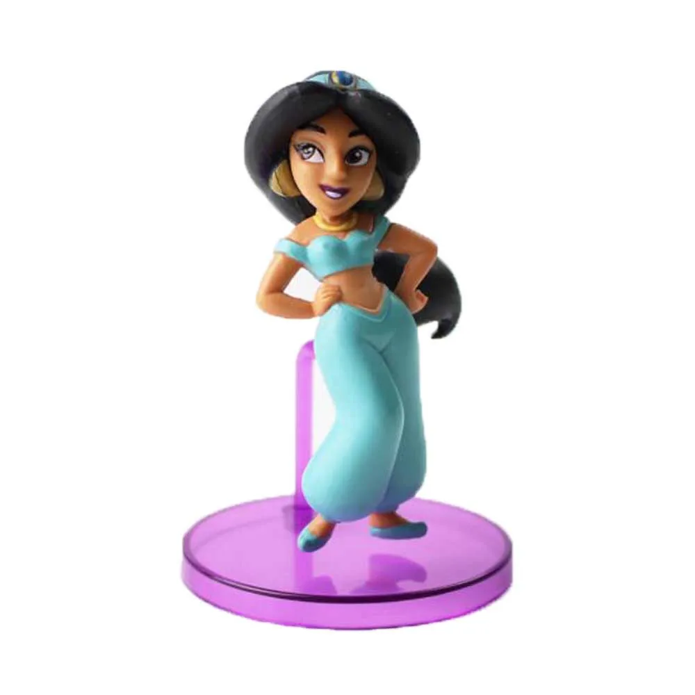 7pcs/set Princezná Údaje Zlé Opice Tiger Aladdin a Jeho Lampa PVC Akcie Obrázok Model Hračky pre Deti