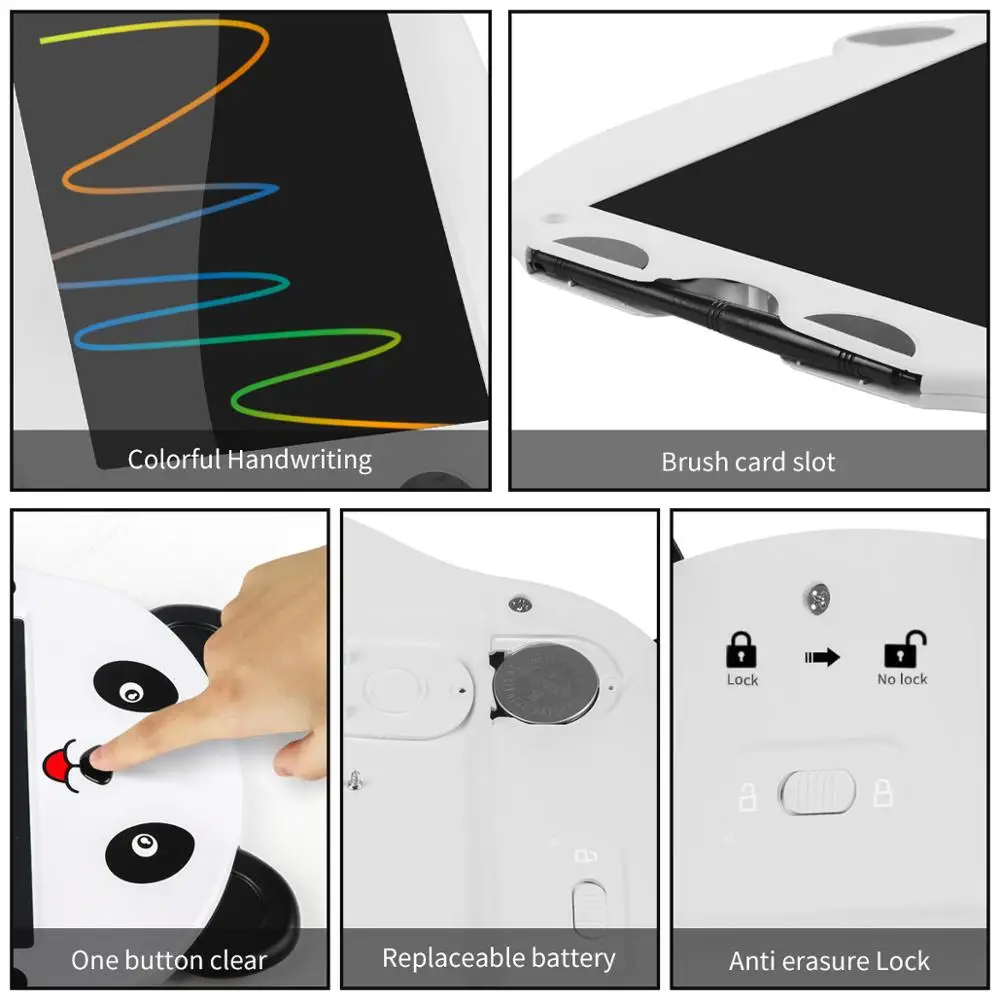 8.5 palcový Panda LCD Písanie Tablet s Digitálne Pero na Kreslenie Elektronických Rukopisu Pad Správu Grafická Doska