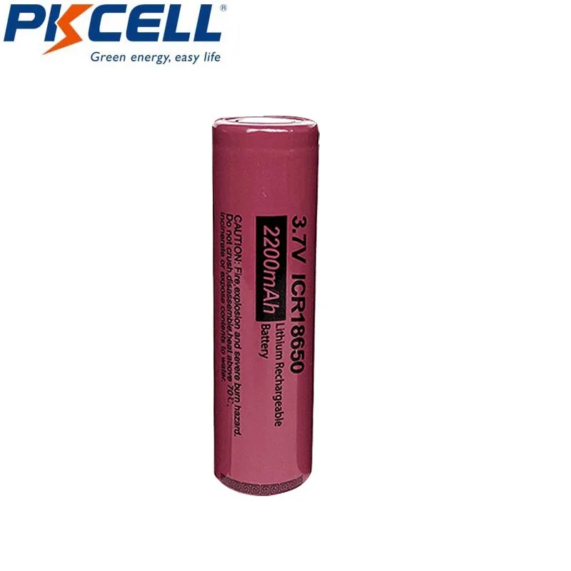 8Pcs PKCELL ICR 18650 Nabíjateľná Lithum Batéria 3,7 V 2200mah Batérie A 1-4Slots Li-ion/NIMH Nabíjačka Rýchle Nabíjanie