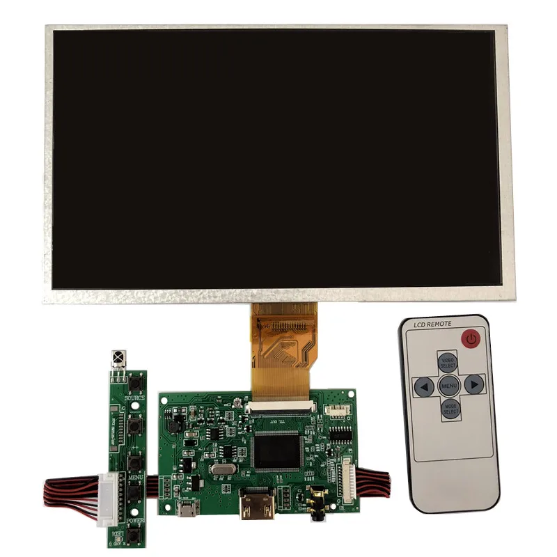 9 Palcový HDMI Obrazovky LCD Displej s Audio Ovládač Dosky Monitora pre Raspberry Pi Banán/Orange Pi Mini Počítač