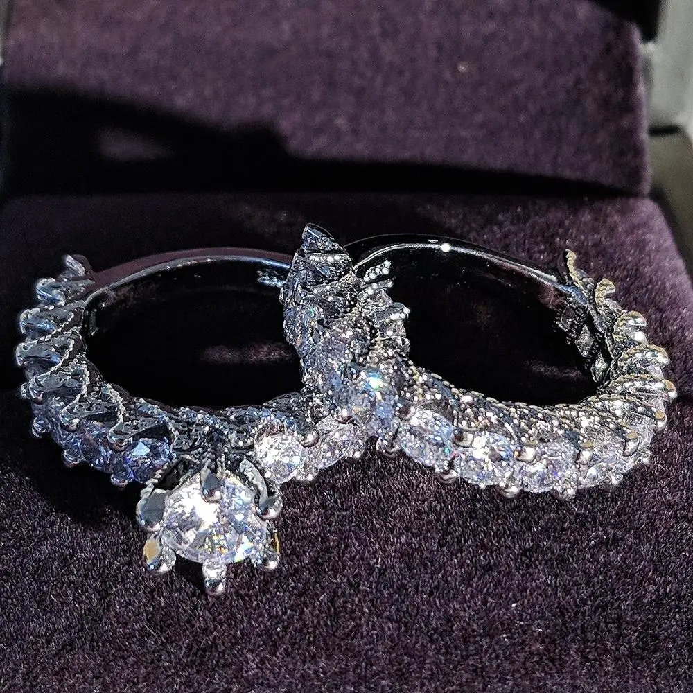 925 sterling silver luxusný svadobný prsteň pre ženy nevestu dámy zapojenie výročie darček značky veľkoobchod šperky r4995
