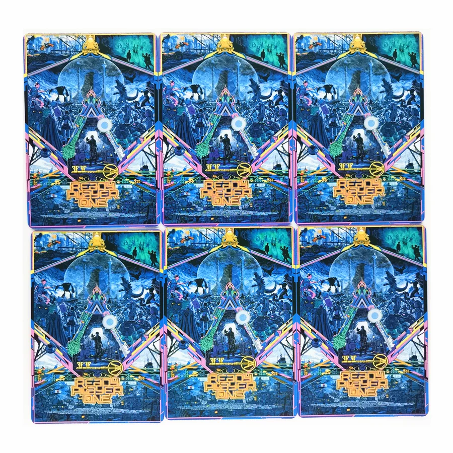 9pcs/set JEDEN KUS Digimon Angewomon DC Nezuko Boa Hancock Hračky Záľuby Hobby, Zberateľstvo Herné Kolekcia Anime Karty