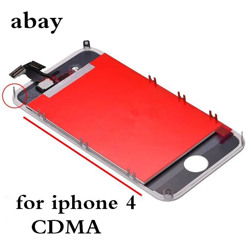 A+++ LCD Displej Pre iPhone 7 Plus 4S 4 GSM, CDMA Dotykový LCD Displej Montáž Montáž LCD Displej Pantalla+tvrdené sklo+Nástroje