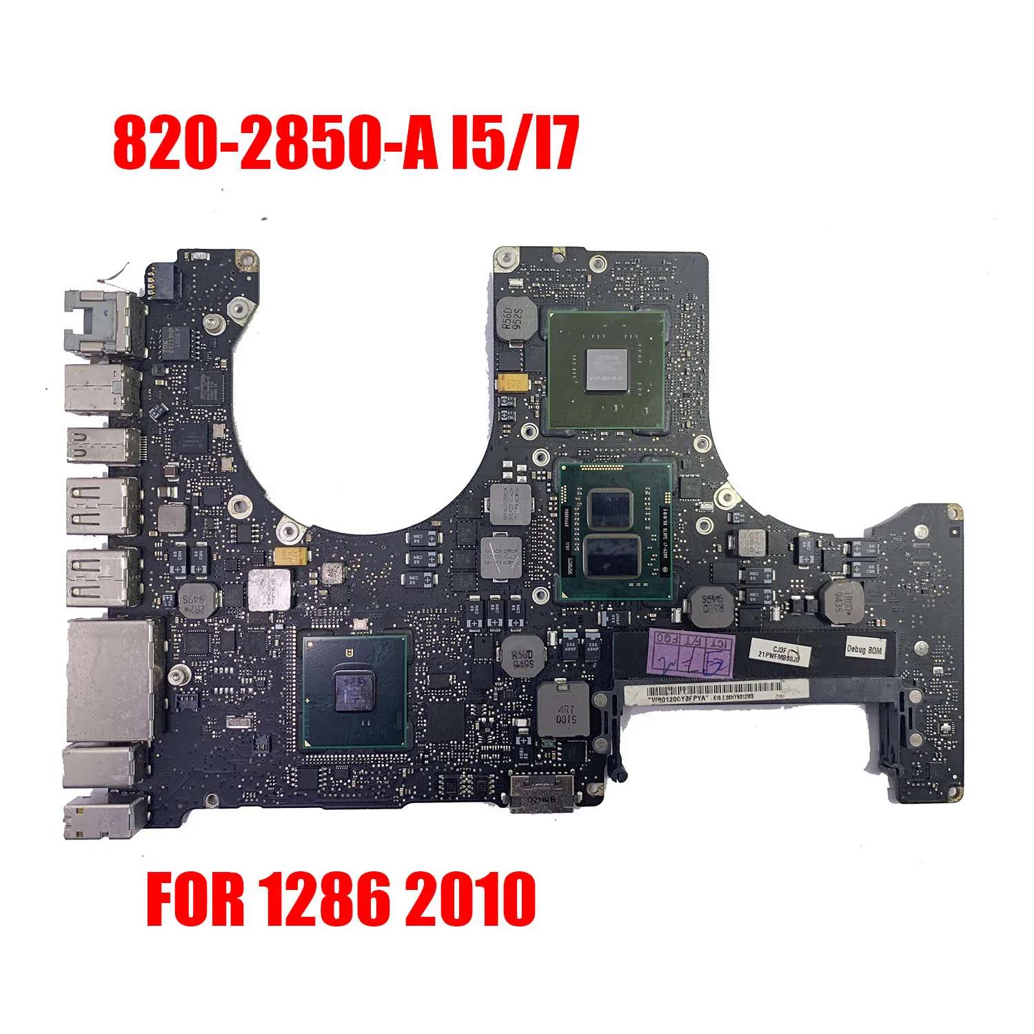 A1286 základná Doska pre Macbook Pro 15