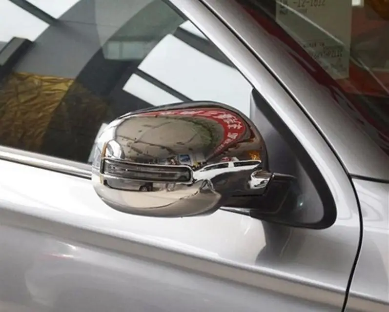 ABS Chrome Spätné zrkadlo pokrytie Trim/Spätné zrkadlo Dekorácie Na roky 2013-2018 Mitsubishi Outlander Samuraj Auto styling
