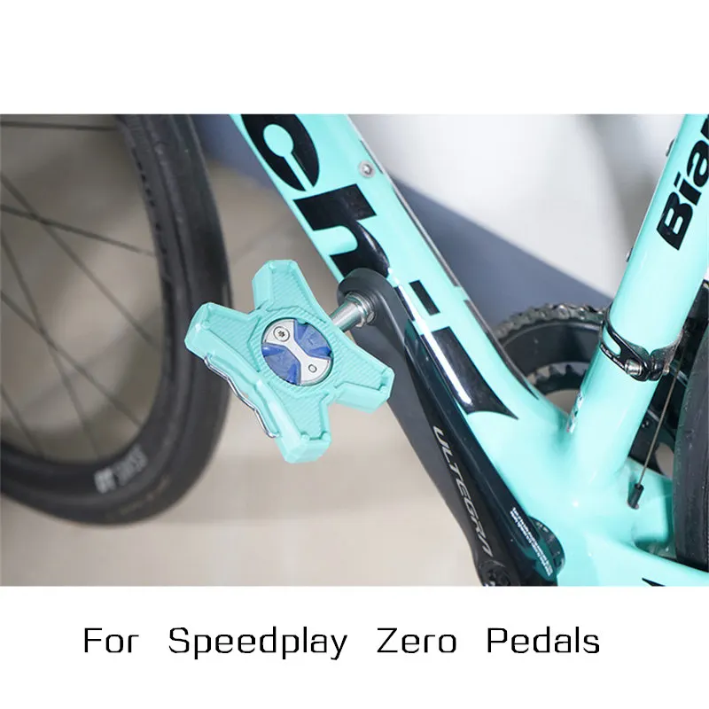 ABSalloy požičovňa pár pedále ploché podporu converter Speedplay nula pedále adaptér jazda na bicykli cestný bicykel Pedál HOT
