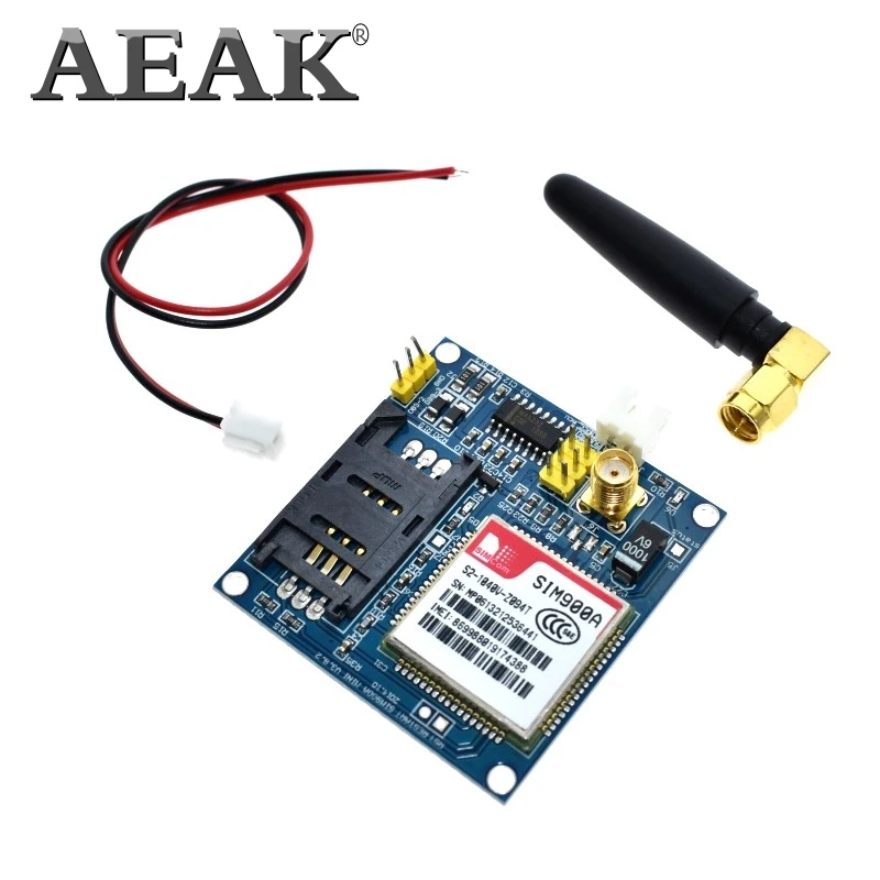 AEAK SIM900A SIM900 MINI V4.0 Bezdrôtový Prenos Dát Modulu GSM GPRS Doske Auta w/Anténa C83