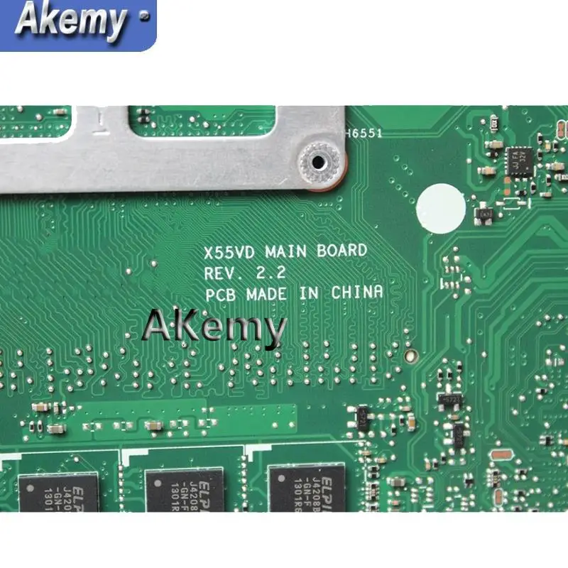AK X55VD Notebook základná doska Pre Asus X55VD X55V X55 Test pôvodný dosky REV2.1/REV2.2 GT610M 2GB RAM