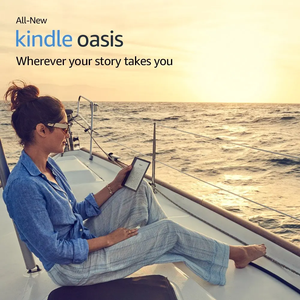 All-Nový Kindle Oasis 32GB, E-reader - 7
