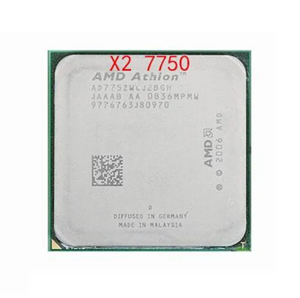 AMD Athlon 64 X2 7750 2.7 GHz, Socket AM2+ 95W Dual-Core Procesor Computing rozptýlené kúsky 6000 5200 6000+